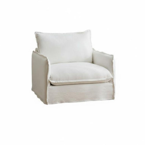 Removable Cover Boucle Accent Chair cleanable Single Sofa Retro Design Indoor Furnishing adaptable for Homeowners, Interior Decorators, Living Room, perusing alcove, Home Office, Reception Area