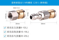 304 Stainless Steel Pipe Unclogging High-Pressure Rat Head