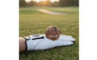 Golf Hat Clip Counter Wood Grain Design Attach-on Score Counter Easy to Use Manual Golf Stroke Tally Device for Golfers