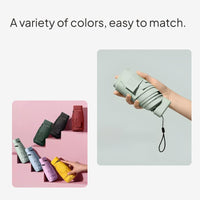 Mini Folding Umbrella UPF50+ UV Protection Pocket Size