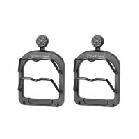Multi-Functional Dual Tier Kitchen Storage Rack Space Saving Suction Cup Pot Lid Holder Sturdy No Drill Pot Lid Organizer Waterproof