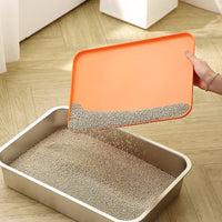Cat Litter Mat, Plastic, Anti-Splash, for Cat Litter Box