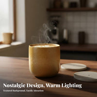 Japanese Design Tea Cup Flow Glaze Ceramic Cup for Vintage Enthusiasts, Home Decorators, Breakfast, Daily Use, Kitchen