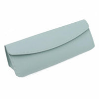 Faux Leather Writing Utensil Case Minimalist Design School Supply Organizer