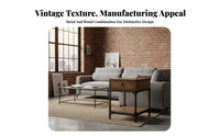 utilitarian Drawer Chest on casters Vintage Look Storage Cabinet Multi-Purpose adaptable for Homeowners, Office Workers