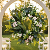 Greenery Wreath Farmhouse Decor Large for Window