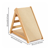 Feline Furniture with Scratching Board Wooden Feline Furniture Sisal for Home