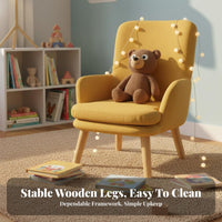 Upholstered Lowsupport Chair Supportive rearrest for Bedroom, awayice, Readers
