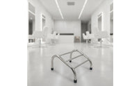Salon Chair Footrest Replacement Stainless Steel Shampoo Chair Footrest Furniture Stable Non-Slip for Hair Stylists, Barbershops