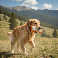 Heavy-Duty Dog Training Bite Toy Long-Lasting Jute Bite Pad Tough Jute Tug Toy Woven for Dogs, Young Dogs, Outdoor Play