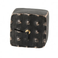 Resin Clock Ornament Speckled Home Decor Rustic Charm