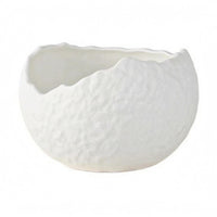 Deep Ceramic Salad Bowl Matte Tableware Large Capacity