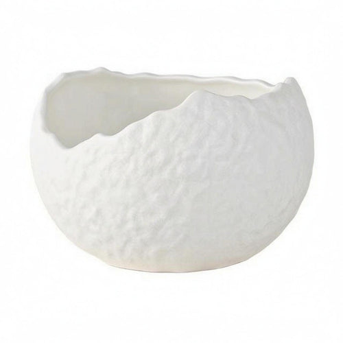 Deep Ceramic Salad Bowl Matte Tableware Large Capacity