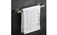 SUS304 Stainless Steel Towel Rack No-Drill Bathroom Towel Bar Self-Adhesive Hardware Rustproof for Renters, Lavatory, Rv
