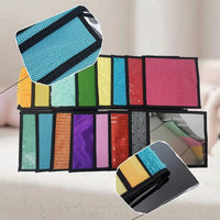 16 Pieces Colorful Sensory Tactile Mat Set Safe Textured Sensory Panels Sturdy Portable for Toddlers, Classroom