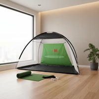 Multi-Functional Indoor Golf Chipping Net Shock-Resistant Golf Practice Net Set High-Density Netting Multiple Targets for Outdoor