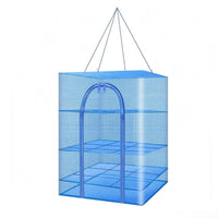 Food Drying Net Space Saving 3-Layer Mesh Dryer Pet Protection
