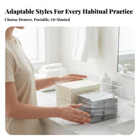 facial covering Packet Holder multi-purpose Use Vanity Storage Box Sturdy for Dormitory