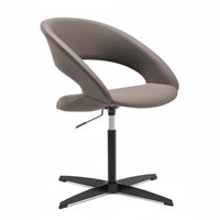 Upholstered Swivel Chair Minimalist Design Upholstered Pedestal Chair