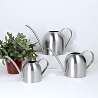 Stainless Steel Watering Can for Indoor Plants, Long Spout, 1.5L