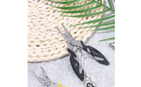 Multi-Functional Fishing Pliers Lightweight Lure Pliers Non-Slip Grip Long Nose for Anglers