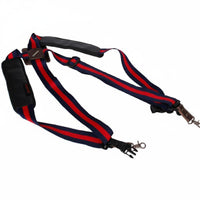 Long-Lasting Polyester Double Shoulder Drum Strap Quick Release Hooks African Drum Strap Adjustable Musical Instrument Accessory Padded Shoulders for Performances