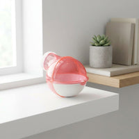 Spherical Hamster Sand Bath and External Hamster Bath, Sand Bath for Syrian Hamster, Acrylic and Wire Cage Compatible