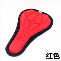 3D Mountain Bike Seat Cover Thickened Silicone Sponge Cushion