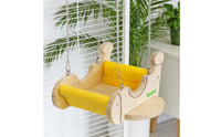 Boredom Reliever Chinchilla Airplane Swing Sturdy and Stable Hanging Enclosure Toy for Chinchillas