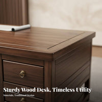 Chinese design Calligraphy Table sturdy Wood Construction Chinese Calligraphy Desk Traditional Craftsmanship Household Furniture for Study Room, Library