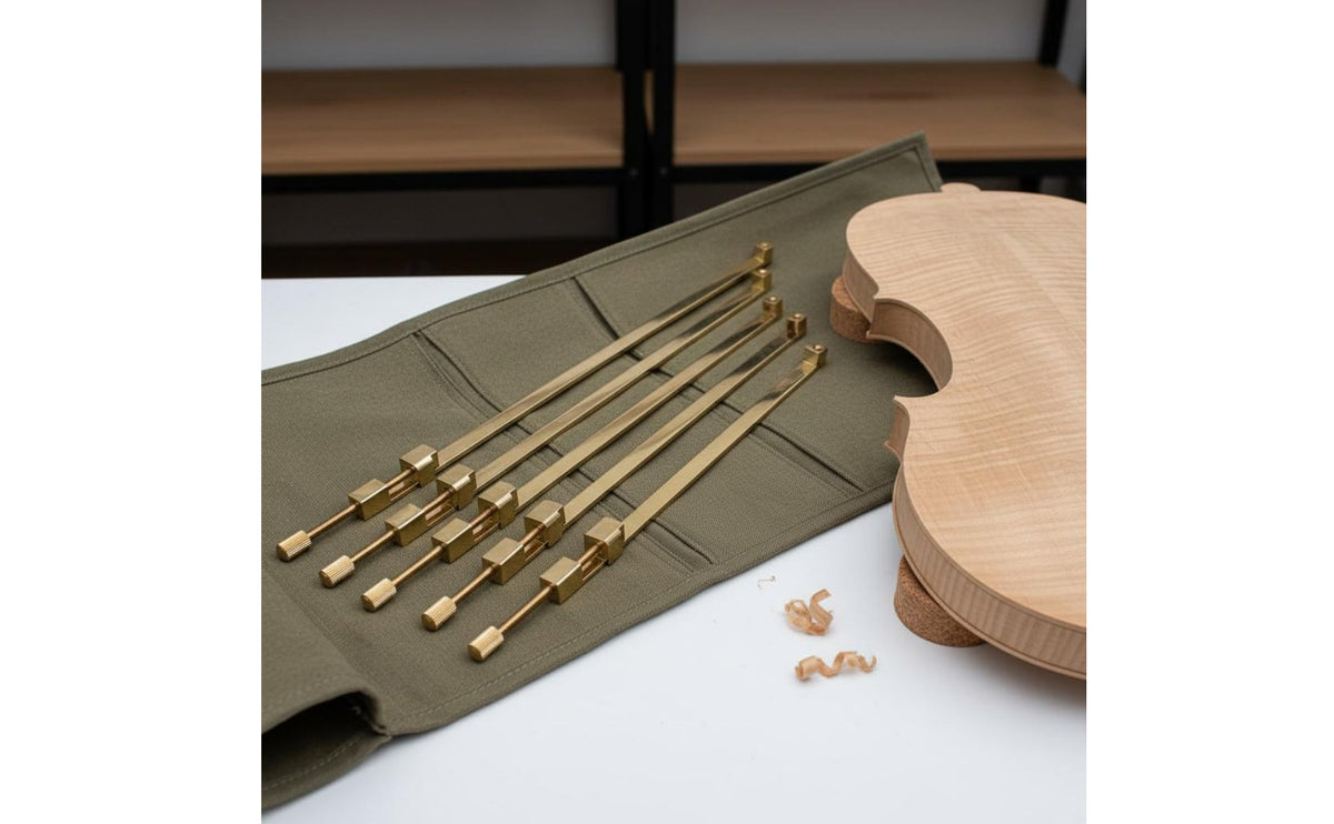 5 Pieces Cello Seam Gluing Clamp Violin Backplate Repair Tool Adjustable Instrument Repair Tool for Luthiers