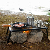 Portable Folding Mesh Picnic Table for Outdoor BBQ and Camping