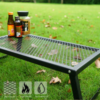 Portable Folding Mesh Picnic Table for Outdoor BBQ and Camping