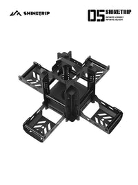 Outdoor 05 Series Tiangong Lamp Box and Lamp Array Portable Stainless Steel Lamp Stand for Camping