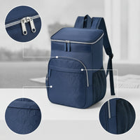 Large Capacity Lunch Backpack Portable Insulated Backpack Leakproof Bag Lightweight for Adults, Commuters, Work, Picnics, Travel