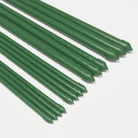 Garden Trellis for Outdoor Plants and Garden Stakes, Heavy Duty Plant Support for Cucumber Trellis, Strong Steel Plant Stakes with Cap, 10 Pack
