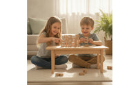 Unfinished Math Puzzle with Challenge Cards Interlocking Number Puzzle with Cards Child-Centered Educational Game Preschool for Classroom