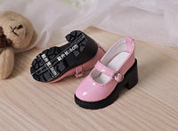 BJD Doll Shoes High Heel Leather Shoes Handmade Resin Classic