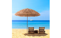 Parasol Round Thatched Parasol Upright Outdoor Shade