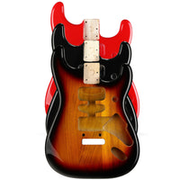 电吉他桐木琴身琴桶琴体 for Deluxe Series Stratocaster Body