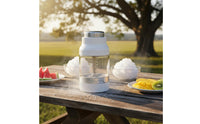 Hand Crank Shaved Ice Machine Easy to Use Kitchen Tool