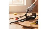 Flooring Pull Tool with Lever Coated Pull Bar Heavy Duty for DIYers