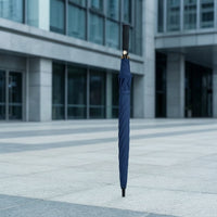 Wind-Resistant Straight Handle Umbrella Slim-Profile Large Outdoor Umbrella Oversize Quick-Dry for Business Professionals