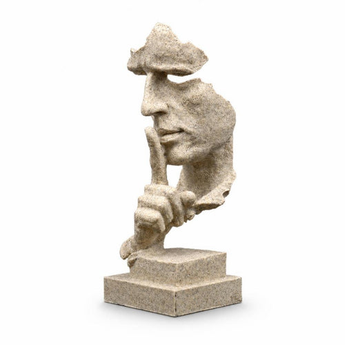 Collectible Stable Base Shh Figurine Home Modern Decor Sculpture Statue