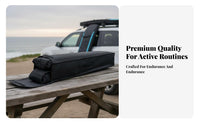2 Pieces Soft Roof Rack Easy Installation Soft Roof Rack Pads Universal Car Top Carrier Portable Design Vehicle Luggage