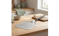 Perforated Pizza Peel Pizza Peel with Long Handle Rust Resistant Kitchen Tool for Pizzeria