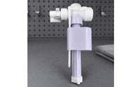 Wall-Mounted Toilet Cistern Fill Valve White Plastic Concealed Cistern Valve