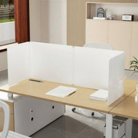 Desk Partition, Office Divider, Foldable Table Screen, Antispray, Exam Separator