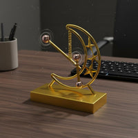 Perpetual Motion Machine Stress Relief Electromagnetic Swing Ornament for Office