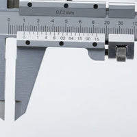 Long Jaw Caliper Easy to Read Scale Stainless Steel Caliper for Professionals
